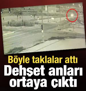 Bing&ouml;l'de feci kaza: Kontrolden &ccedil;ıkan ara&ccedil; takla attı