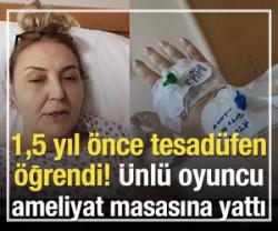 &Ccedil;i&ccedil;ek Taksi'nin Manolya'sı Tuna Arman ameliyat oldu!