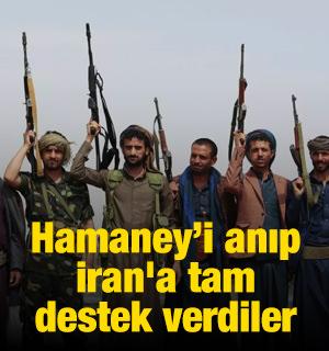 Hamaney'i anıp İran'a tam destek verdiler