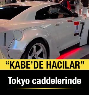 Japonya&rsquo;da &ldquo;Kabe&rsquo;de Hacılar&rdquo; İlahisi caddelerde dinleniyor