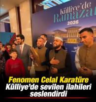 Fenomen Celal Karat&uuml;re K&uuml;lliye'de sevilen ilahileri seslendirdi