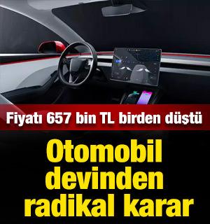 Otomobil devinden radikal karar! a 657 bin TL birden d&uuml;şt&uuml;