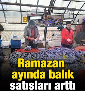 Ramazan ayında balık satışları arttı