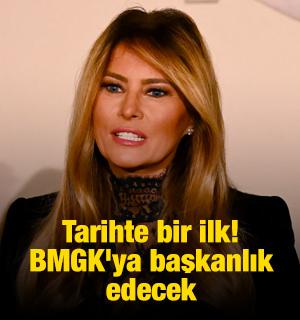 Tarihte bir ilk! Melania Trump, BMGK'ya başkanlık edecek
