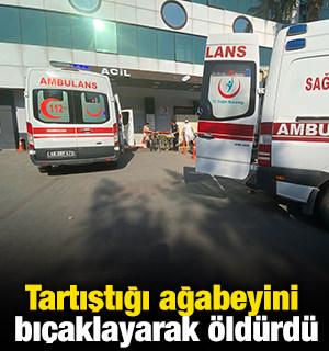 Tartıştığı ağabeyini bı&ccedil;aklayarak &ouml;ld&uuml;rd&uuml;