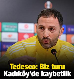 Tedesco: Biz turu Kadık&ouml;y'de kaybettik