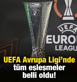 UEFA Avrupa Ligi'nde son 16 turu kuraları &ccedil;ekildi