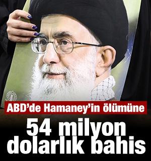 ABD'de Hamaney'in &ouml;l&uuml;m&uuml; &uuml;zerine 54 milyon dolarlık bahis!