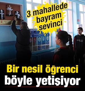 Afyonkarahisar'da duygulandıran proje: 3 mahallede bayram sevinci