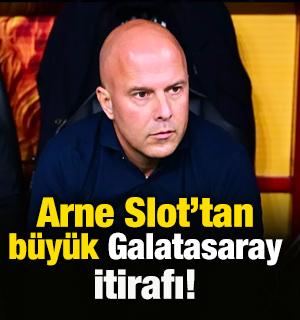 Arne Slot'tan b&uuml;y&uuml;k Galatasaray itirafı!
