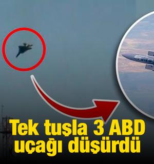 Aynı kişi bastı! Tek tuşla 3 ABD u&ccedil;ağı d&uuml;ş&uuml;rd&uuml;