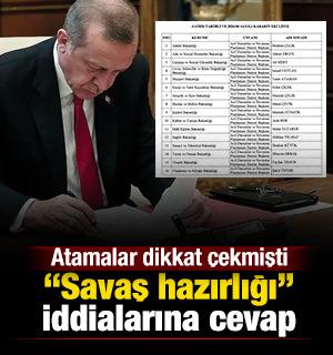 DMM'den "Acil Durumlar Dairesi Başkanı atamaları savaş hazırlığıdır" iddialarına yalanlama