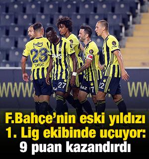 F.Bah&ccedil;e'nin eski yıldızı 1. Lig ekibine umut oldu: Tek başına 9 puan aldı