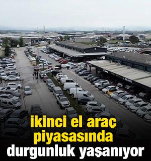 İkinci el ara&ccedil; piyasasında durgunluk yaşanıyor