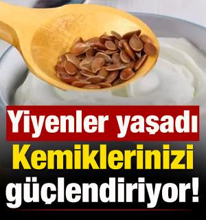 Kemiklerinizi g&uuml;&ccedil;lendiriyor! Yiyen yaşadı