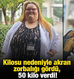 Kilosu nedeniyle akran zorbalığı g&ouml;rd&uuml;, 50 kilo verdi!
