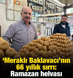 "Meraklı Baklavacı"nın 66 yıllık sırrı: Ramazan helvası