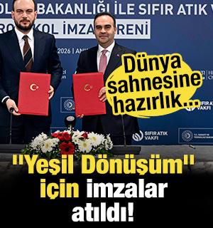 Sanayi ve Teknoloji Bakanlığı ile Sıfır Atık Vakfı arasında işbirliği protokol&uuml; imzalandı!