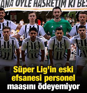 S&uuml;per Lig'de oynarken 4 yılda 3. Lig'e d&uuml;şt&uuml;ler: Personel maaş alamıyor