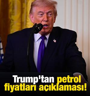 Trump'tan petrol fiyatları a&ccedil;ıklaması! 