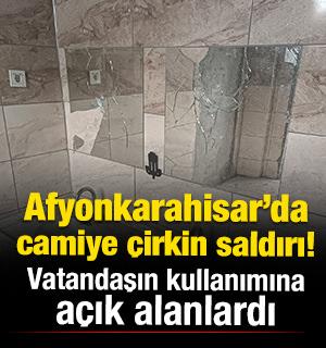Yer: Afyonkarahisar! Şuhut Ulu Cami'ne vandal saldırısı