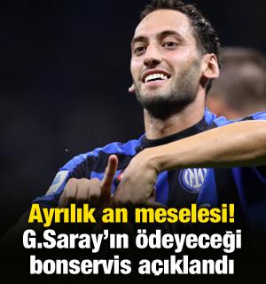 Ayrılık an meselesi! Galatasaray'ın Hakan &Ccedil;alhanoğlu i&ccedil;in &ouml;deyeceği bonservis a&ccedil;ıklandı