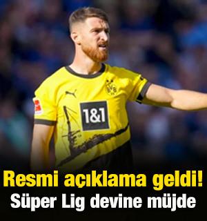 Dortmund'dan a&ccedil;ıklama geldi! S&uuml;per Lig devine Salih m&uuml;jdesi