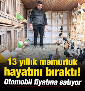 &Ccedil;ocukluk hayali i&ccedil;in memurluğu bıraktı! Otomobil fiyatına satıyor 