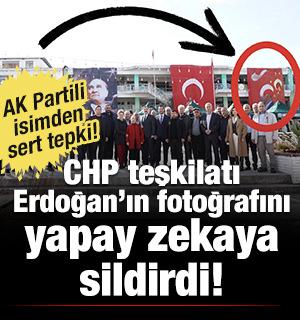 Cumhurbaşkanı Erdoğan'ın fotoğrafını yapay zekayla sildiler! AK Partili isimden sert tepki