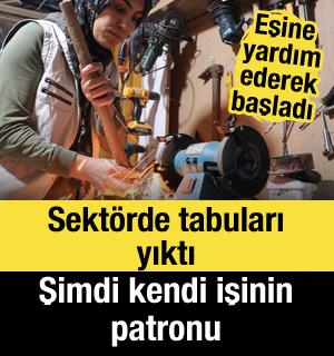 Eşine yardım ederek başladı: Sekt&ouml;rde tabuları yıktı. Şimdi kendi işinin patronu