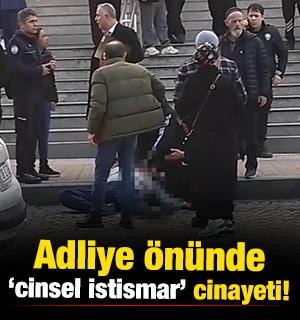 Kocaeli'de adliye &ouml;n&uuml;nde cinsel istismar cinayeti! 