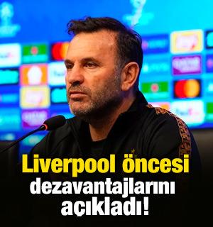 Okan Buruk Liverpool ma&ccedil;ı &ouml;ncesi taraftarları strese soktu! 'En b&uuml;y&uuml;k dezavantajımız...!