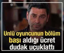 &Uuml;nl&uuml; oyuncunun b&ouml;l&uuml;m başı aldığı &uuml;cret dudak u&ccedil;uklattı