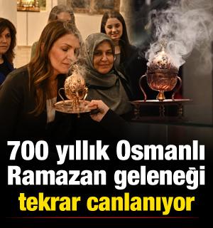 Osmanlı&rsquo;nın 700 yıllık Ramazan ayı geleneği yeniden canlandırılıyor