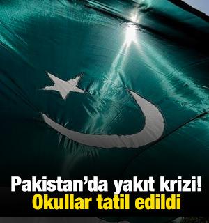 Pakistan&rsquo;da yakıt krizi! Okullar tatil edildi