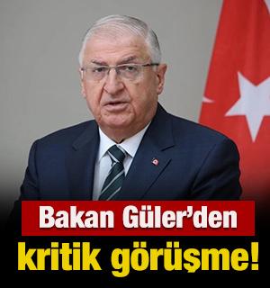 Bakan G&uuml;ler'den kritik g&ouml;r&uuml;şme!
