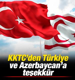 &Uuml;stel'den T&uuml;rkiye ve Azerbaycan'a teşekk&uuml;r