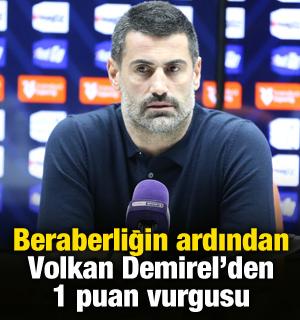 Volkan Demirel'den 1 puan vurgusu!