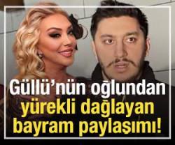 G&uuml;ll&uuml;'n&uuml;n oğlundan y&uuml;rekleri dağlayan bayram paylaşımı!