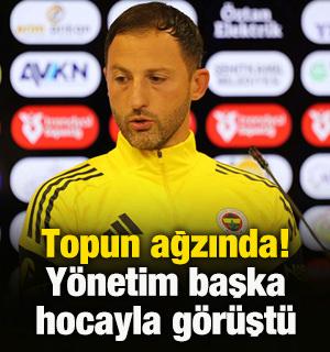 Domenico Tedesco topun ağzında! Fenerbah&ccedil;e Y&ouml;netimi başka hocayla g&ouml;r&uuml;şt&uuml;