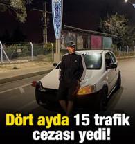 D&ouml;rt ayda 15 trafik cezası yedi! 'Cezaevine girerim ama arabamı vermem'