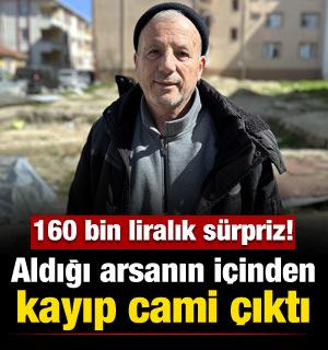 Edirne&rsquo;de arsa aldı, i&ccedil;inden kayıp cami &ccedil;ıktı