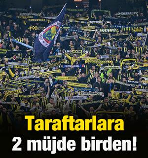 Fenerbah&ccedil;e taraftarlarını mutlu edecek 2 haber birden geldi!
