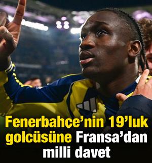 Fenerbah&ccedil;e'nin 19'luk golc&uuml;s&uuml;n&uuml; Fransa'dan milli davet