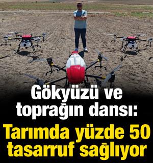 G&ouml;ky&uuml;z&uuml; ve toprağın senkronize dansı: Tarımda y&uuml;zde 50 tasarruf sağlayan sistem