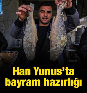 Han Yunus'ta bayram hazırlığı
