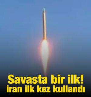 İran, Nasrallah f&uuml;zesini savaşta ilk kez kullandı