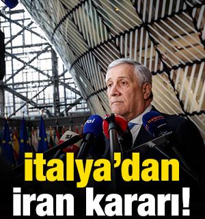 İtalya'dan 'İran' kararı! Resmen duyurdular