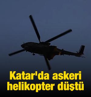 Katar'da askeri helikopter d&uuml;şt&uuml;