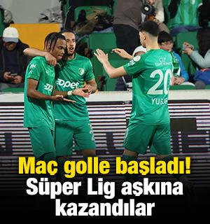 Ma&ccedil; golle başladı! S&uuml;per Lig aşkına kazandılar